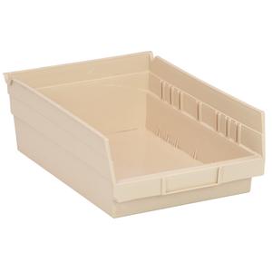 Economy Shelf Bin - Ivory, 60 lbs., 8-3/8", 11-5/8", 4", 30150