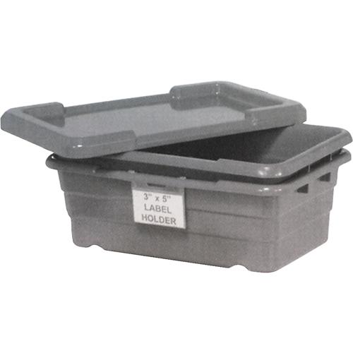 Cross Stack Bins - Grey, 16", 25.125", 8.5", 100 lbs.