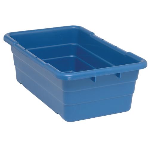 Cross Stack Bins - Blue, 16", 25.125", 8.5", 100 lbs.