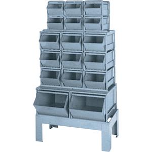 Pre-Engineered Bin Combination - 1000 lbs., Blue, 33-1/2", 19 1/2", 54-1/4"