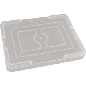 Heavy-Duty Snap-On Cover for 1000 Series Divider Box - Clear Lids, Grey and blue covers available