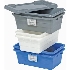 Cross Stack Bins - Blue, 11", 17.25", 12", 100 lbs.