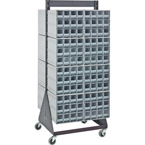 Interlocking Storage Cabinet Floor Stand - 24", 128, Grey, Steel, 8 CD627