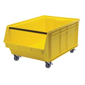 Mobile MAGNUM Bin - Yellow, 18-3/8", 29", 14-7/8", 150 lbs.