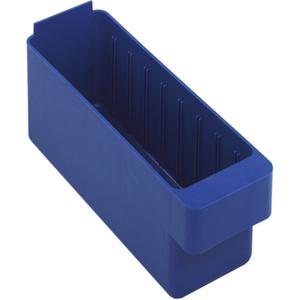 Euro Drawer Bins - Blue, Yellow, Grey, Red, 40 lbs., 3-3/4", 11-5/8", 5", 4-3/8"