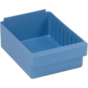 Euro Drawer Bins - Blue, Yellow, Grey, Red, 50 lbs., 8-3/8", 11-5/8", 5", 4-3/8", Polystyrene