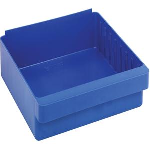 Euro Drawer Bins - Blue, Yellow, Grey, Red, 50 lbs., 11-1/8", 11-5/8", 5", 4-3/8", Polystyrene