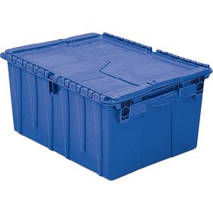 Flipak® Polyethylene Plastic (PE) Distribution Containers - Blue, 12.6", 23.9", 19.6", 23.9 x 19.6, 21.1 x 17.1, 2.7, 5.3:1