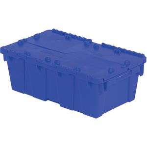 Flipak® Polyethylene Plastic (PE) Distribution Containers - Blue, 7.3", 19.7", 11.8", 19.7 x 11.8, 16.9 x 9.3, 0.7, 3.0:1