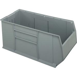 Rackbin™ Pallet Rack Containers - 19-7/8", 41-7/8", 17-1/2", Grey, 17 3/8 x 40 1/8 x 16 1/2
