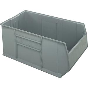 Rackbin™ Pallet Rack Containers - 23-7/8", 41-7/8", 17-1/2", Grey, 21 1/2 x 40 1/8 x 16 1/2