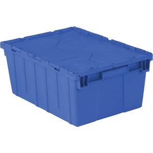 Flipak® Polyethylene Plastic (PE) Distribution Containers - Blue, 9.3", 21.9", 15.2", 21.9 x 15.2, 19.1 x 13.3, 1.3, 4.4:1