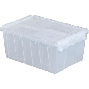 Flipak® Polypropylene Plastic (PP) Distribution Containers - Clear, 9.3", 21.8", 15.2", 21.8 x 15.2, 19.1 x 13.5, 1.4, 4.4:1
