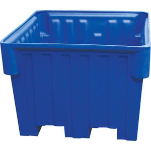 Nesting Forklift Bin - 48", 30", 42", Blue, 24 cu.ft., 1200 lbs.