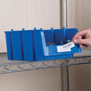 Bin-Clip™ Holders - Pack of 25 - 3", 0.1875", 1", Clear