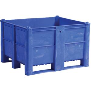 Pallet Container - 1543 lbs./2650 lbs., 40"/47.25", 29"/29.1", 48"/39.4", Blue, 605 L, 1200 kg., 5000 kg.