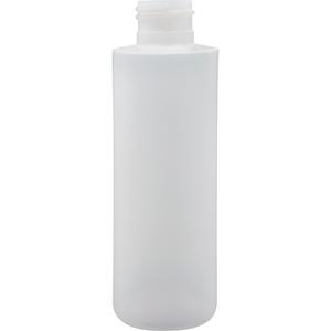 Bottle - 4 fl. oz., Plastic, Round, Clear, 24/410, HDPE, Trigger Not Included