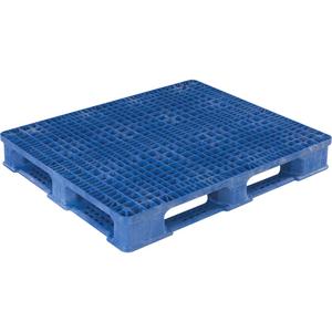 RackoCell Plastic Pallet - 30000 lbs., 5000 lbs., 4-Way, 48", 40", 6-1/3", Blue
