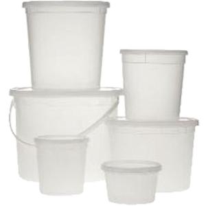 HDPE Multi-Purpose Container - 2.75", 2.25", 2.75", Clear, High Density Polyethylene, 4 oz. / 120 ml, Case, 250