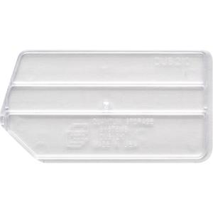 Divider for Stack & Hang Bin - Clear, QUS200, 5"D X 4-1/8"W X 3"H