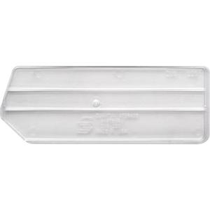 Divider for Stack & Hang Bin - Clear, QUS221, 9-1/4"D X 6"W X 5"H