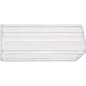 Divider for Stack & Hang Bin - Clear, QUS230/235, 10-7/8"D X 5-1/2"W X 5"H