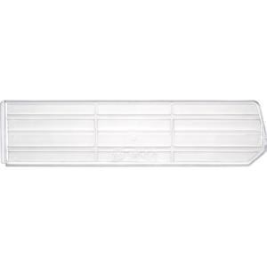 Divider for Stack & Hang Bin - Clear, QUS238, 18"D X 5-1/2"W X 5"H