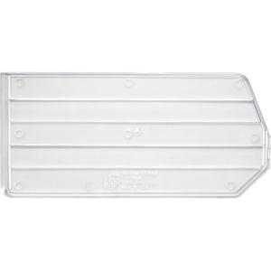 Divider for Stack & Hang Bin - Clear, QUS240/250, 14-3/4"D X 8-1/4"W X 7"H