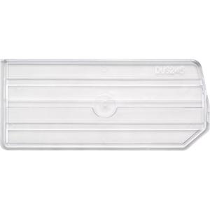 Divider for Stack & Hang Bin - Clear, QUS245, 10-7/8"D X 16-1/2"W X 5"H