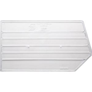 Divider for Stack & Hang Bin - Clear, QUS255, 16"D X 11"W X 8"H