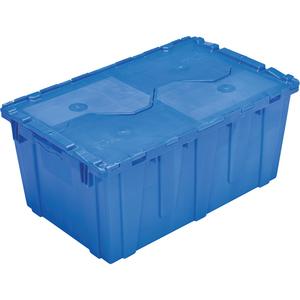 FP243C FliPak Nestable Tote - Blue, 12.1", 26.9", 16.9", Dark Blue