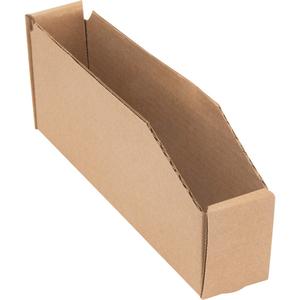 Deep Corrugated Parts Bins - Beige, 17 lbs., 1-15/16", 11-1/4", 4-1/2"
