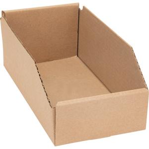 Deep Corrugated Parts Bins - Beige, 31 lbs., 5-3/4", 11-1/4", 4-1/2"