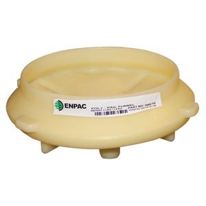 Poly-Pail Funnel™ - Polyethylene, 9.25" Top dia. x 11" Bottom dia. x 2.75" H, 8.5" dia. x 2.375" H