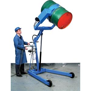 Hydra-Lift Drum Handlers - 55 US gal. (45 Imperial Gal.), Steel, 1, Steel, 69", 72.5", 4", 49