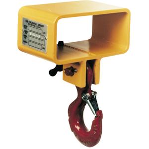 Single Fork Hooks - 4-1/2" x 2-1/2", 27/32", Work load limit, 3000 lbs.