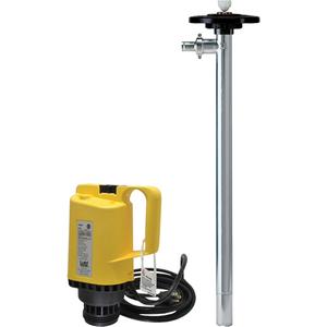 Electric Drum Pumps - 54.5 GPM, Stainless Steel, Carbon, 36, 1.1, 100