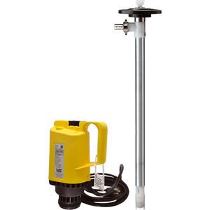 Electric Drum Pumps - 54.5 GPM, Aluminum, Carbon, 36, 1.1, 100