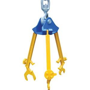 Multi-Purpose Overhead Drum Lifter with Wrenches - 30 - 55 US Gal. (25 - 45 Imperial Gal.), Steel, 1, 800 lbs./362 kg., Steel, Plastic, Fibre