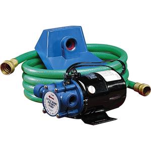 Non-Submersible, Self-Priming Plated Brass Transfer Pumps - 1/10 HP, 360 GPH, 115 V