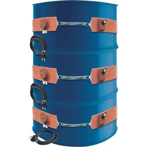 Flexible Drum & Pail Heaters - 15 US gal (12.49 imp. Gal.), Plastic Drums, 70°F - 160°F, 120 V, 375 W, 6"
