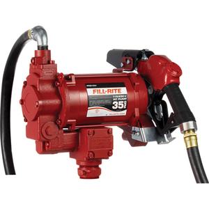 AC Utility Rotary Vane Pumps with Nozzle - 35 GPM, 115/230 V, 2 Years
