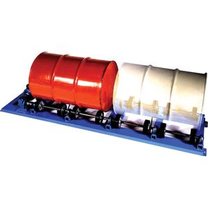 Double Stationary Drum Roller - 55 US gal. (45 Imperial Gal.), Fixed Speed, 230 V/460 V, 1 HP, 1000 lbs., 300 lbs., 2, 20 RPM, 60 Hz., 3, 24" D x 97" W
