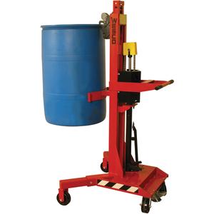 Ergonomic Drum Handler High Reach - DM-1100-HR - 30 - 85 US Gal. (25 - 70 Imperial Gal.), Steel, 1, 120'/min, 1100 lbs., 650 lbs.