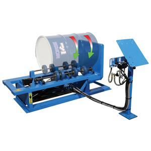 Hydra-Lift Drum Rotator / Roller - 55 US gal. (45 Imperial Gal.), Variable Speed, 115 V or 230 V, 1 HP, 1000 lbs., 400 lbs., 1, 1, 60 Hz