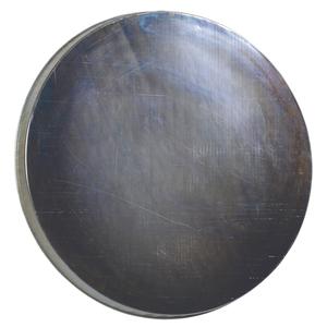 Galvanized Steel Open Head Drum Cover - 55 US gal (45 imp. gal.), Silver