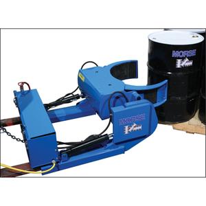 Grip+Go Power-Grip Fork Mount Drum Handler - 15 - 55 US Gal. (12.5 - 45 Imperial Gal.), Steel, 1500 lbs./680 kg, 12V, 14'' to 24'' diameter, Forward