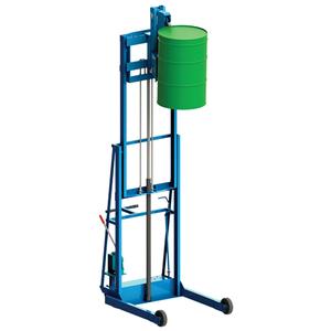 Vertical-Lift MORSPEED™ Drum Stacker - 30 - 85 US Gal. (25 - 70 Imperial Gal.), 1, 800 lbs., 101", 12V DC Powered