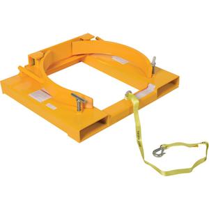 Drum Gripper - 55 US Gal. (45.8 Imperial Gal.), Steel, 1, 1500 lbs., 7-1/8", 43-3/16", 28", 6-7/8"W x 2-1/8"H