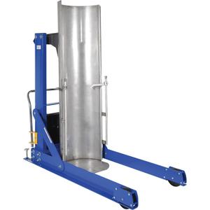 Portable Hydraulic Drum Dumper - 30 - 55 US Gal. (25 - 45.8 Imperial Gal.), Steel/Plastic/Fibre, 1, 750 lbs., Steel, 60"